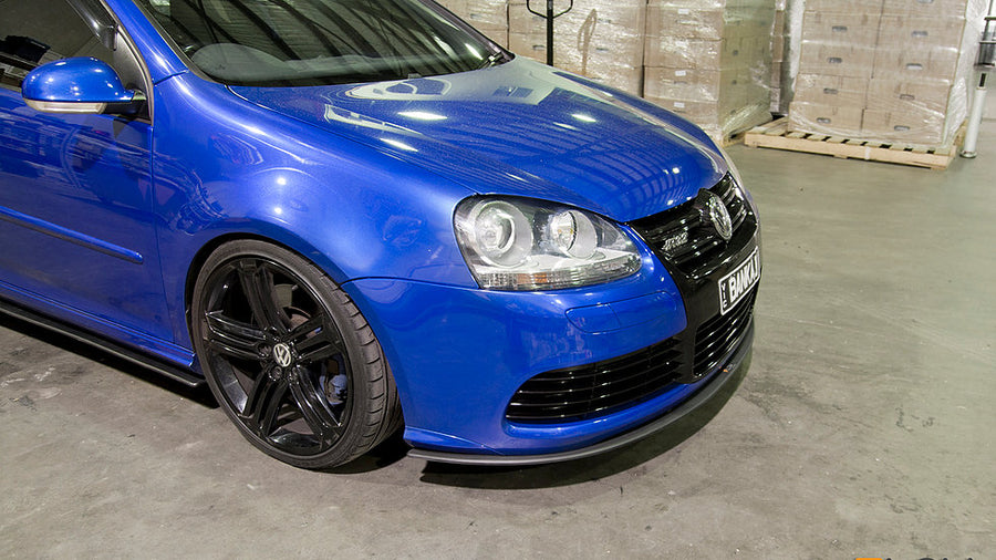 Flow Designs VW MK5 Golf R32 Front Splitter + Aero Spacers - V-Tech Australia | VW & Audi Performance Parts