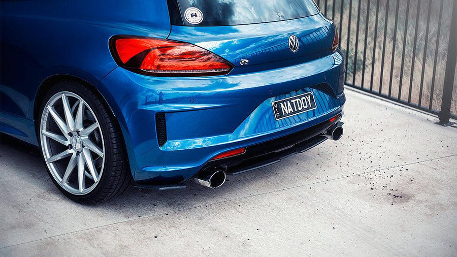 Flow Designs VW SCIROCCO R PFL/FL REAR VALANCE (3 PIECE) - V-Tech Australia | VW & Audi Performance Parts