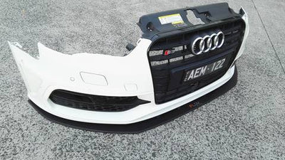 Flow Designs AUDI S3 8V PFL HATCH FRONT SPLITTER - V-Tech Australia | VW & Audi Performance Parts