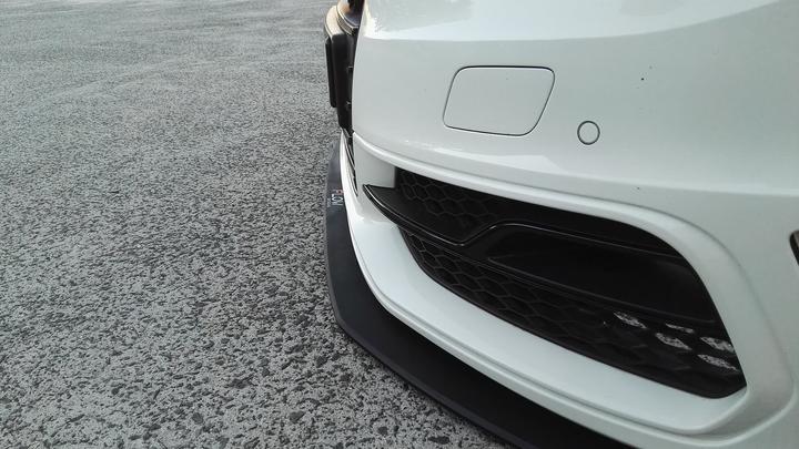 Flow Designs AUDI S3 8V PFL HATCH FRONT SPLITTER - V-Tech Australia | VW & Audi Performance Parts