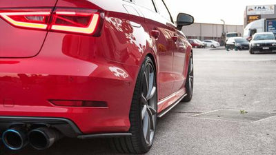 Flow Designs AUDI S3 8V PFL SEDAN REAR SPATS - V-Tech Australia | VW & Audi Performance Parts