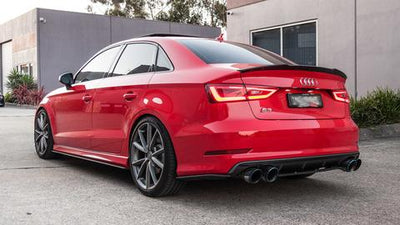 Flow Designs AUDI S3 8V PFL SEDAN SIDE SPLITTER - V-Tech Australia | VW & Audi Performance Parts