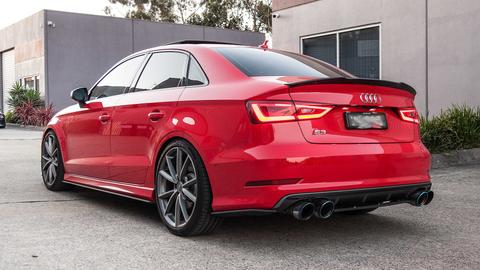 Flow Designs AUDI S3 8V PFL SEDAN SIDE SPLITTER - V-Tech Australia | VW & Audi Performance Parts