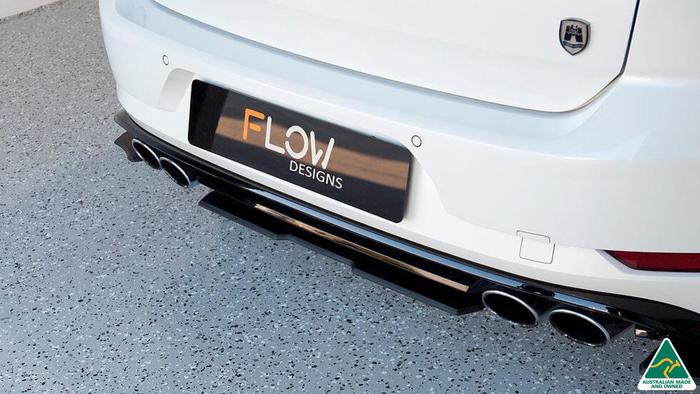 Flow Designs - VW MK7.5 Golf R Rear Valance (3 Piece)