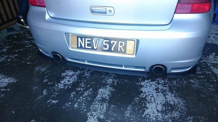 Flow Designs VW MK4 GOLF R32 REAR VALANCE (3 PIECE) - V-Tech Australia | VW & Audi Performance Parts