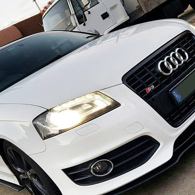 Flow Designs Audi 8P2 S3 Front Splitter + Aero Spacers - V-Tech Australia | VW & Audi Performance Parts