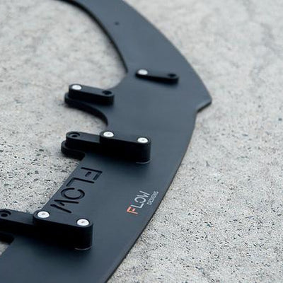 Flow Designs AUDI RS3 8V PFL HATCH FRONT SPLITTER V2 - V-Tech Australia | VW & Audi Performance Parts