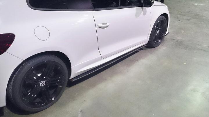 Flow Designs VW SCIROCCO PFL SIDE SPLITTER - V-Tech Australia | VW & Audi Performance Parts