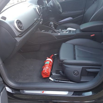 Kap Industries Fire Extinguisher Bracket Audi S3 8V - V-Tech Australia | VW & Audi Performance Parts