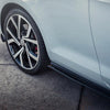 Flow Designs VW MK7.5 GOLF GTI SIDE SPLITTERS (PAIR) - V-Tech Australia | VW & Audi Performance Parts