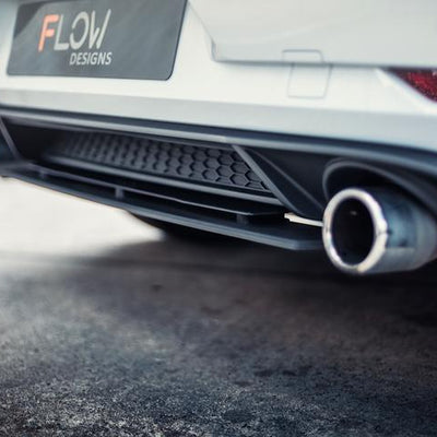 Flow Design VW MK7.5 GOLF GTI REAR VALANCE & FAIRING - V-Tech Australia | VW & Audi Performance Parts