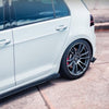 Flow Designs VW MK7 GOLF GTI SIDE SPLITTER WINGLETS (PAIR) - V-Tech Australia | VW & Audi Performance Parts