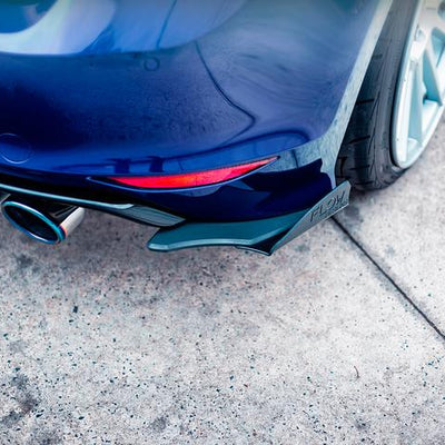 Flow Designs VW MK7 GOLF R REAR SPAT WINGLETS (PAIR) - V-Tech Australia | VW & Audi Performance Parts