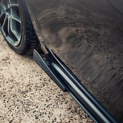 Flow Designs VW MK6 GOLF GTI ADJUSTABLE SIDE WINGLETS (PAIR) - V-Tech Australia | VW & Audi Performance Parts