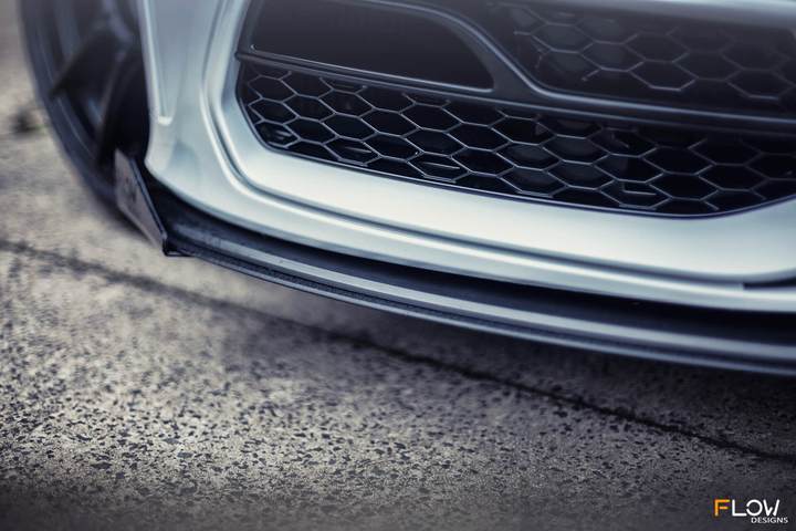 Flow Designs AUDI S3 8V PFL SPORTBACK FULL SPLITTER SET - V-Tech Australia | VW & Audi Performance Parts