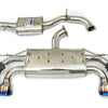 Invidia Catback Exhaust suit Golf Mk7.5 suit Factroy Valves, Round Ti Rolled Tips