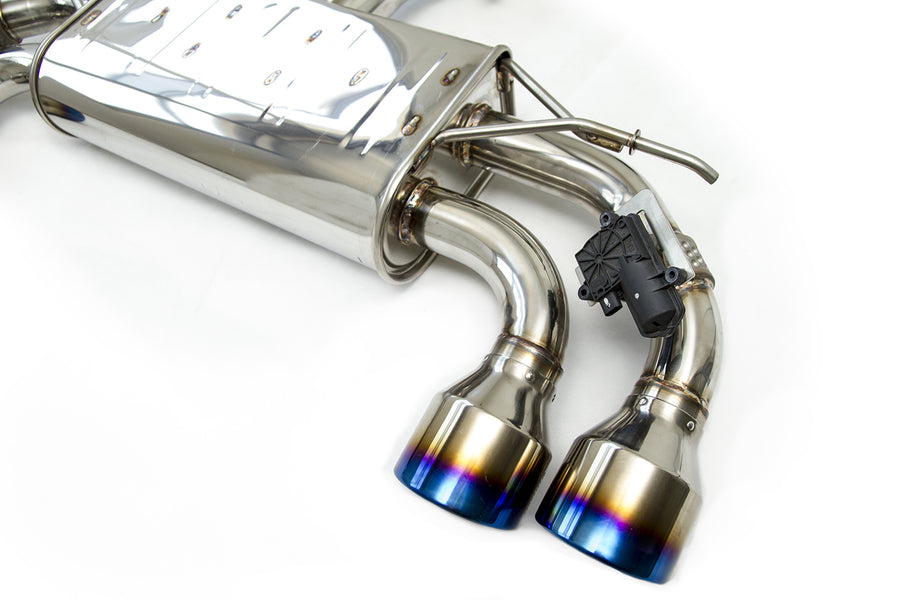 Invidia Catback Exhaust suit Golf Mk7.5 suit Factroy Valves, Round Ti Rolled Tips