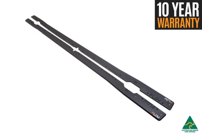 Flow Designs - VW MK7 Golf GTI Side Skirt Splitters V3 (Pair)