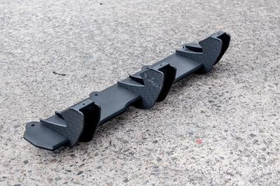 Flow Designs VW MK7.5 GOLF R REAR VALANCE & FLOW-LOCK DIFFUSER FINS - V-Tech Australia | VW & Audi Performance Parts