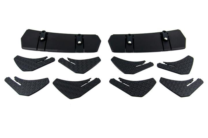 Flow Designs VW MK6 GOLF R REAR VALANCE & FLOW-LOCK DIFFUSER FINS - V-Tech Australia | VW & Audi Performance Parts