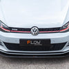 Flow Designs VW MK7.5 GOLF GTI FRONT SPLITTER & AEROSPACERS - V-Tech Australia | VW & Audi Performance Parts