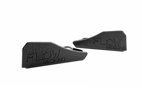 Flow Designs VW MK6 GOLF GTI ADJUSTABLE REAR SPAT WINGLETS (PAIR) - V-Tech Australia | VW & Audi Performance Parts