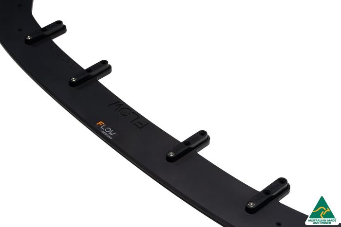 Flow Designs - VW MK7 Golf R Front Lip Splitter V3 & Front Crossbar Mounts