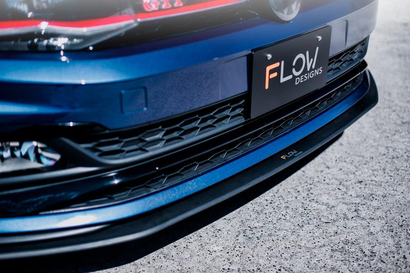 Flow Designs - Volkswagen AW Polo GTI Front Lip Splitter