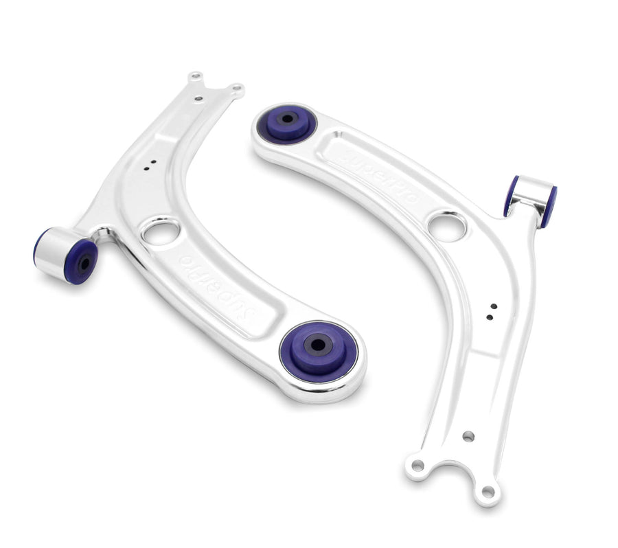 SuperPro Roll Control Front Control Arm Lower Complete Alloy Assembly With Duroball Fits Audi Seat Skoda VW ALOY0018K - V-Tech Australia | VW & Audi Performance Parts
