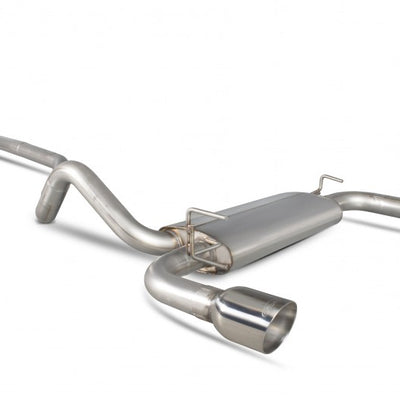 Scorpion Non Resonated Cat Back Exhaust Fiat 500/595/695 Abarth - SFT005 - V-Tech Australia | VW & Audi Performance Parts