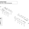 Flow Designs VW MK4 GOLF R32 SIDE SPLITTERS (4 PIECE) - V-Tech Australia | VW & Audi Performance Parts