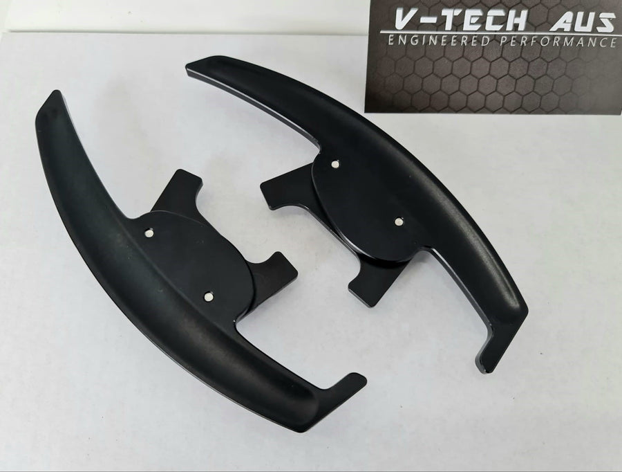 VTech Steering Wheel Paddle Shifter Extension For VW Golf 7/7.5 - Black