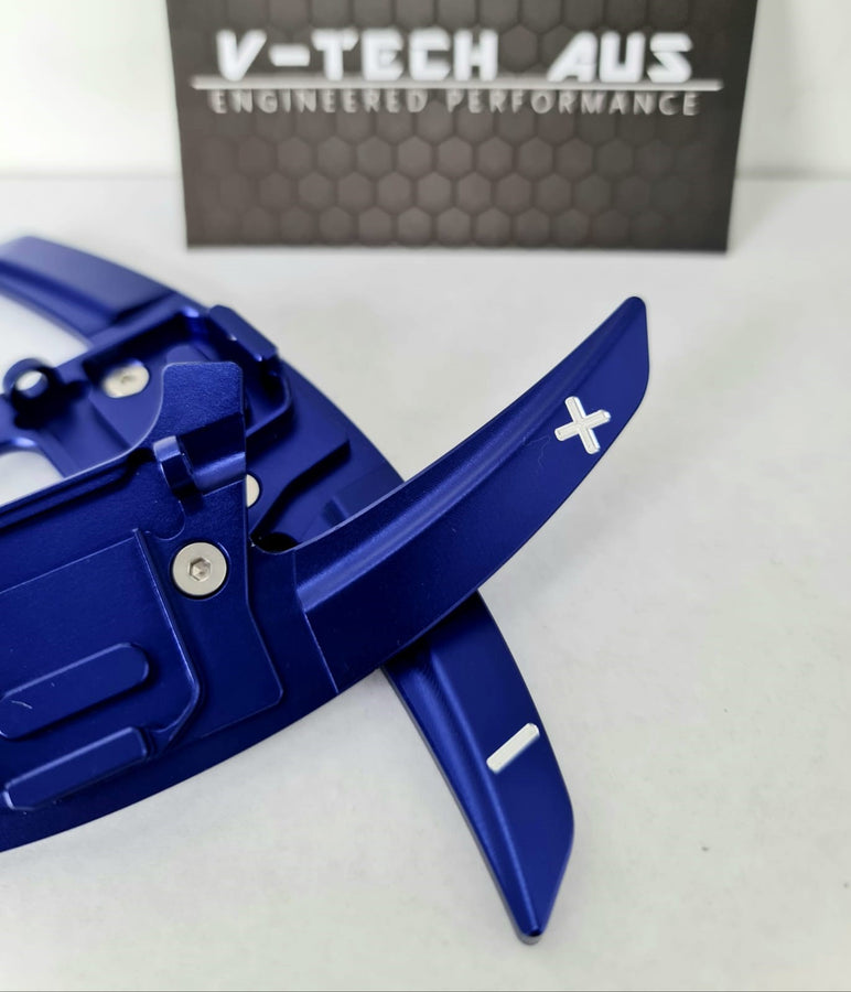 VTech Steering Wheel Paddle Shifter Extension For VW Golf 7/7.5 - Blue