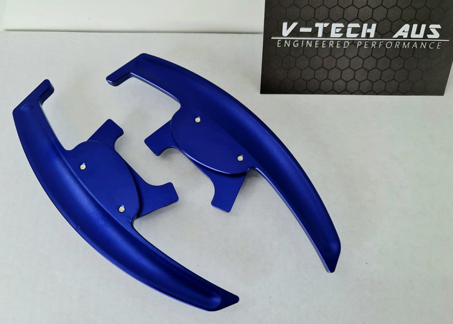 VTech Steering Wheel Paddle Shifter Extension For VW Golf 7/7.5 - Blue