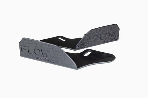 Flow Designs VW MK7 GOLF GTI FRONT SPLITTER WINGLETS (PAIR) - V-Tech Australia | VW & Audi Performance Parts