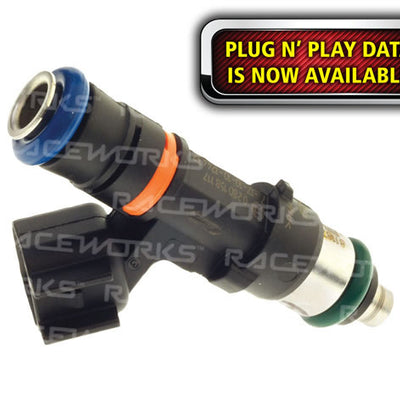 RACEWORKS INJECTOR EV14 725cc 3/4 LENGTH INJ-153 - V-Tech Australia | VW & Audi Performance Parts