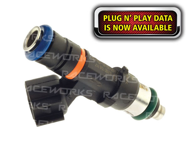 RACEWORKS INJECTOR EV14 725cc 3/4 LENGTH INJ-153 - V-Tech Australia | VW & Audi Performance Parts