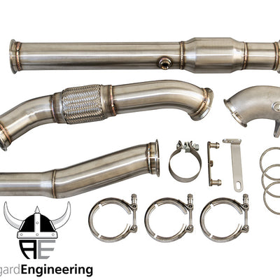 Asgard Golf Mk5 / Mk6 Exhaust Downpipe "Catted"