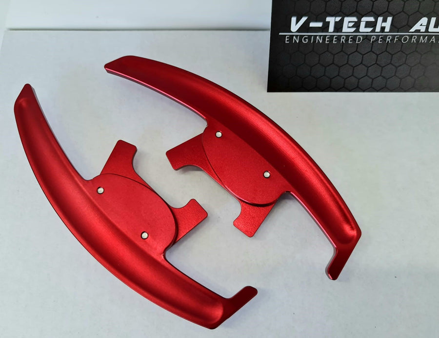 VTech Steering Wheel Paddle Shifter Extension For VW Golf 7/7.5 - Red