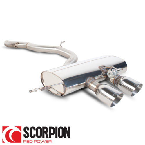 Scorpion Volkswagen Golf MK6 R Cat Back Exhaust System (Non-Resonated) - V-Tech Australia | VW & Audi Performance Parts