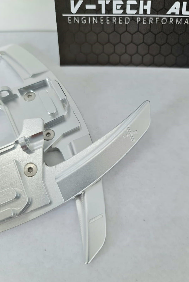 VTech Steering Wheel Paddle Shifter Extension For VW Golf 7/7.5 - Silver